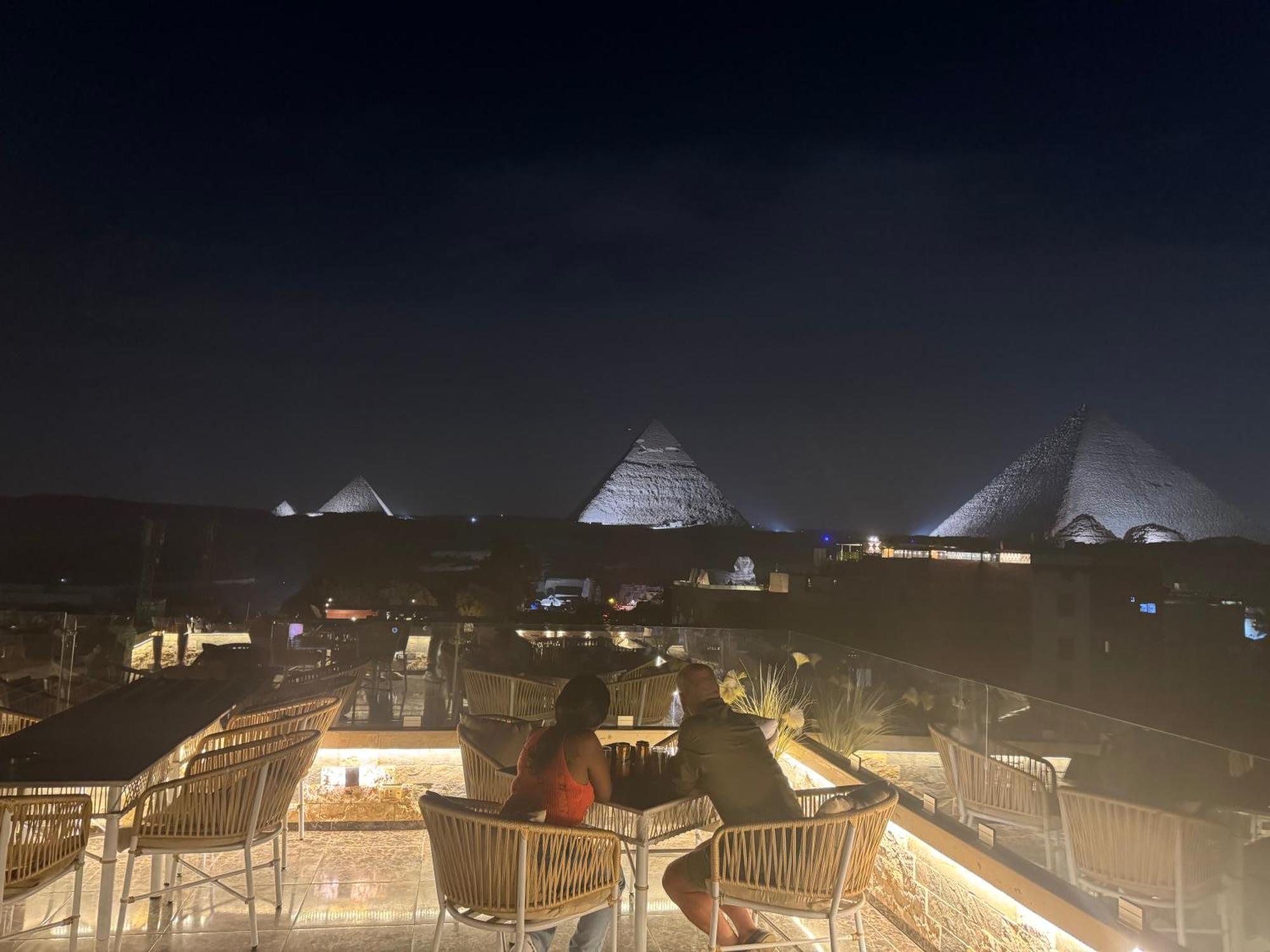 Pyramids And Sphinx Magic Hotel
