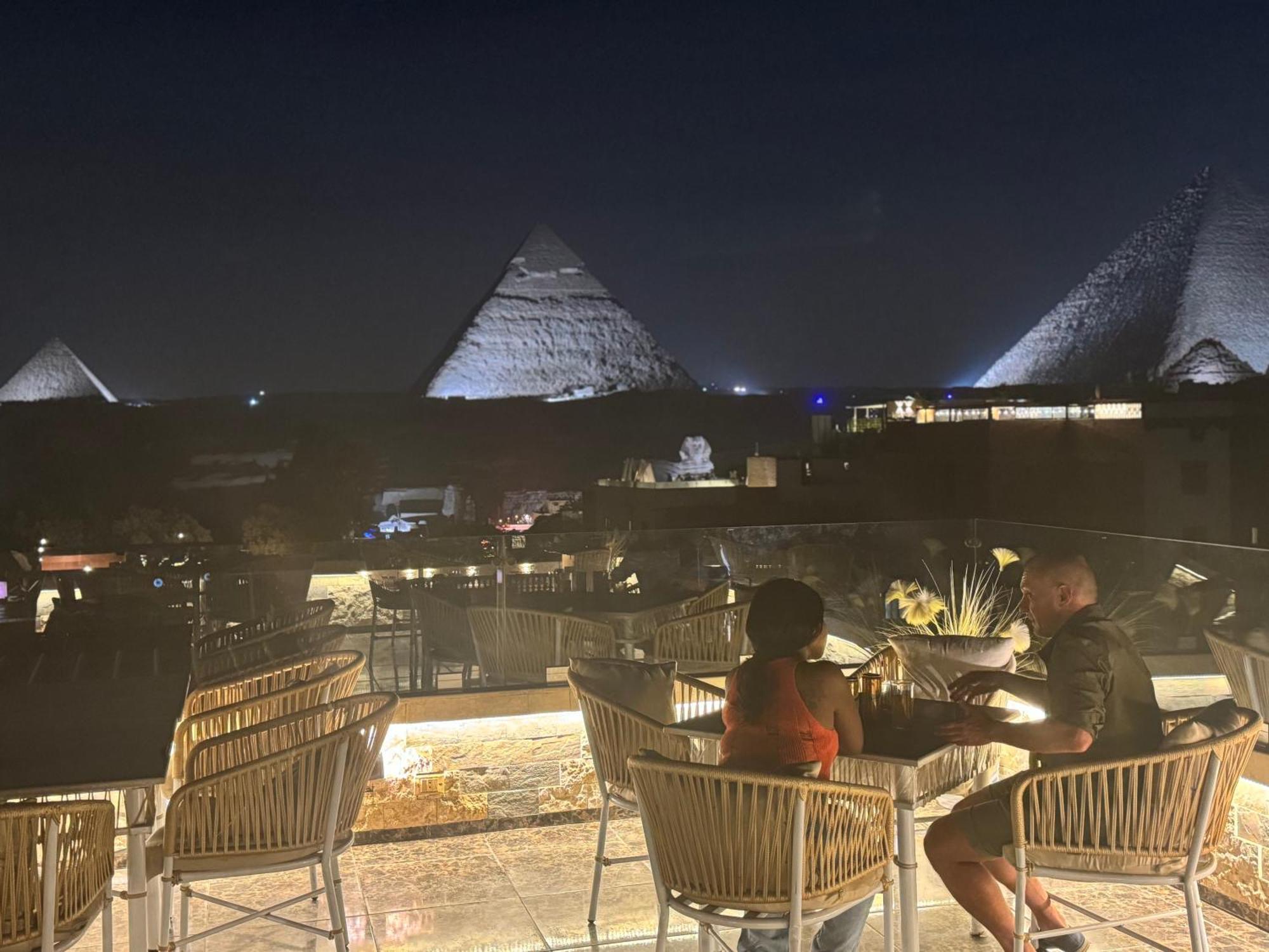 Pyramids And Sphinx Magic Hotel
